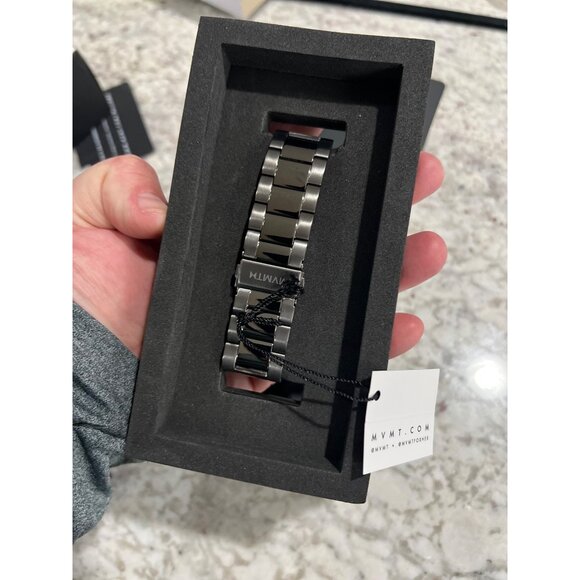 MVMT Rose Gold Victor Gunmetal Men's Watch, 43mm - NWT - Picture 5 of 5